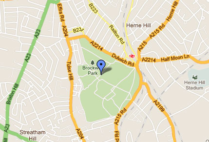 Herne Hill Map